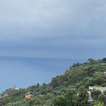 “Da Senso” Relax Nel Verde Vista Mare Finale Ligure Luaran gambar