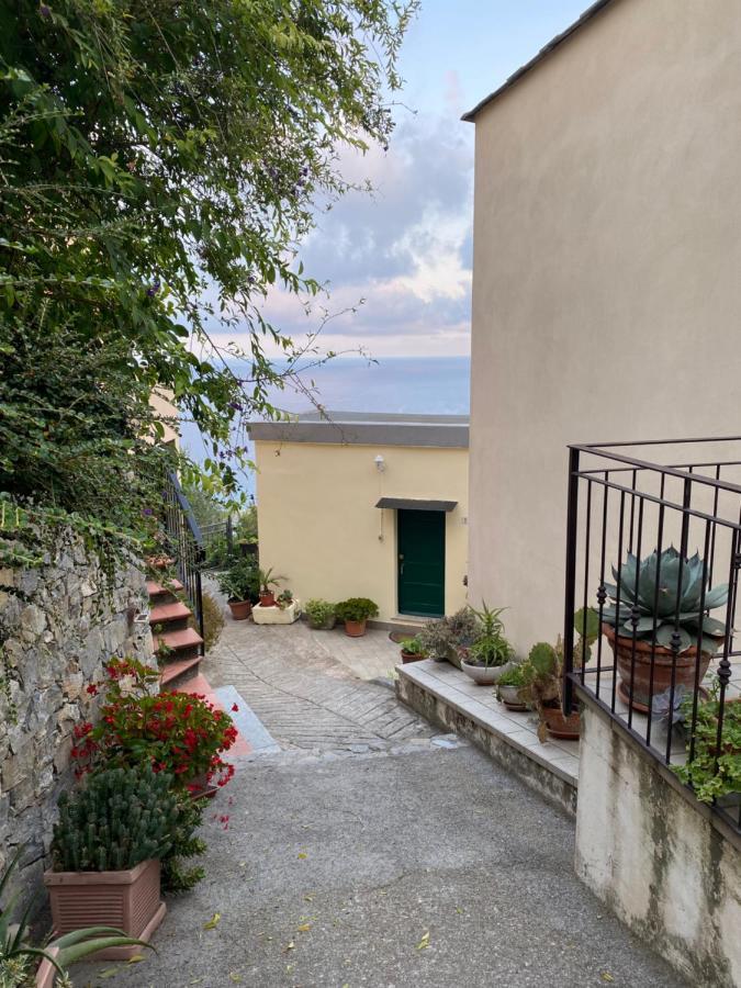 “Da Senso” Relax Nel Verde Vista Mare Finale Ligure Luaran gambar